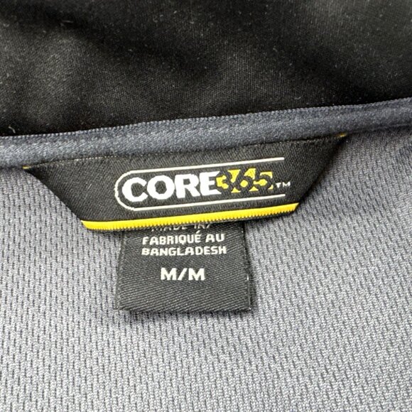 Hard Rock Cafe Biloxi Tech Jacket Mens Medium Black Performance Stretch Zip NEW - Picture 4 of 14